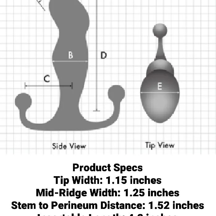 Aneros Male Sex Toys Aneros Progasm Ice HandsFree Prostate Stimulator