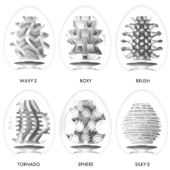 Male Sex Toys Tenga Tenga Egg New Standard Masturbator 6 Pack