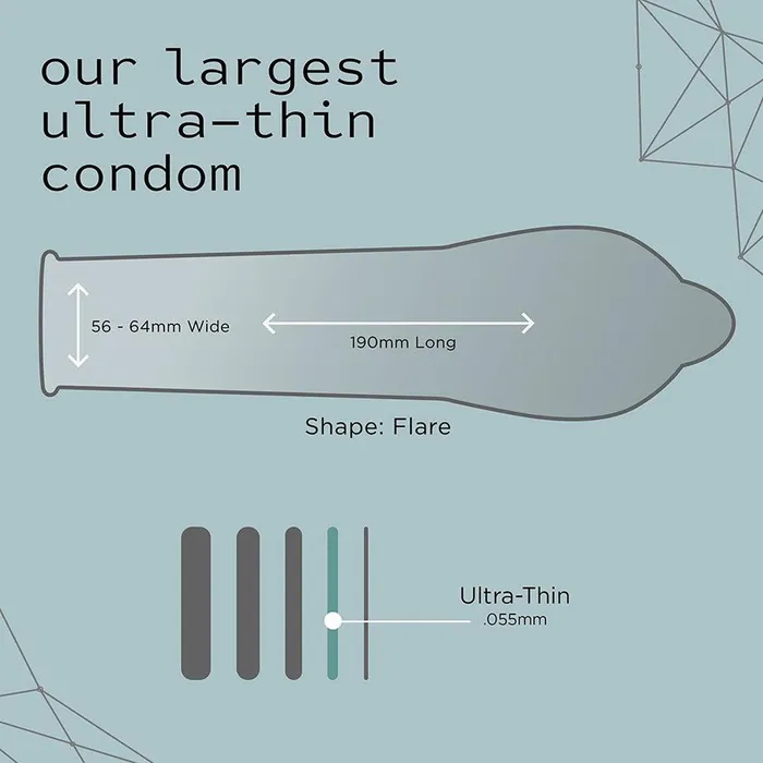 Kimono MicroThin XL Condoms Kimono Male Sex Toys