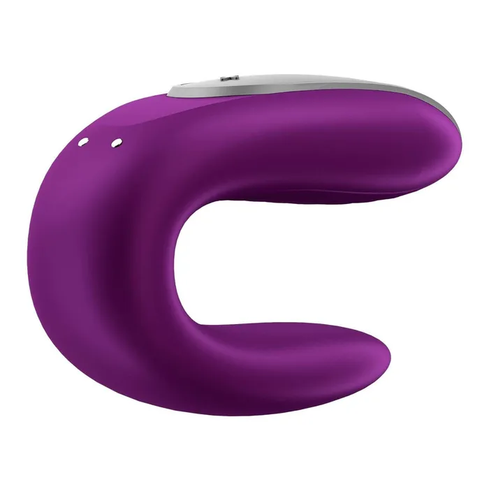 Couples Satisfyer Satisfyer Double Fun AppControlled Couples Vibrator with Remote Control