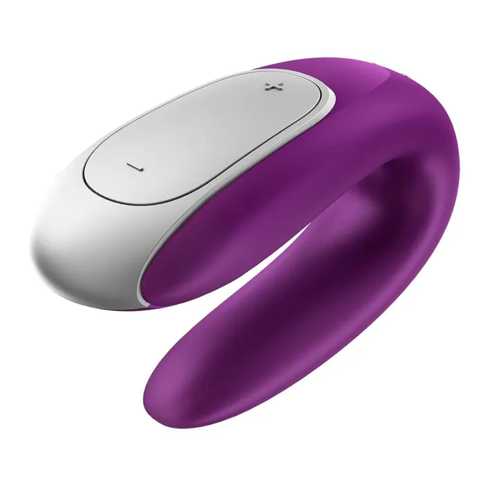 Couples Satisfyer Satisfyer Double Fun AppControlled Couples Vibrator with Remote Control