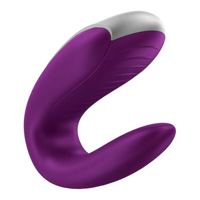 Couples Satisfyer Satisfyer Double Fun AppControlled Couples Vibrator with Remote Control