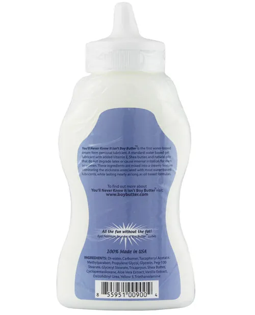 Vibrators Boy Butter H2O Squeeze 9 oz Boy Butter Lubes LLC
