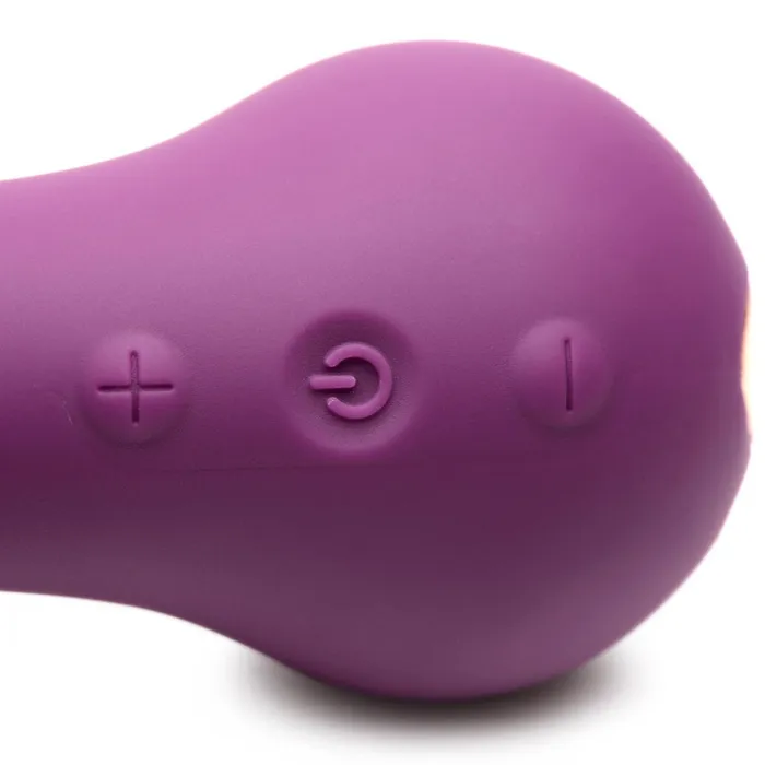 10X GSpot Silicone Vibrator Rumblers Female Sex Toys