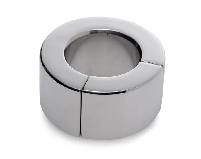 Male Sex Toys Magnetic Stainless Steel Ball Stretcher 30mm Master Series