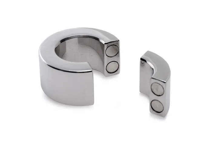 Male Sex Toys Magnetic Stainless Steel Ball Stretcher 30mm Master Series