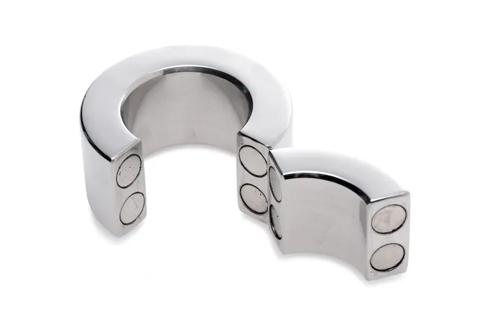 Male Sex Toys Magnetic Stainless Steel Ball Stretcher 30mm Master Series