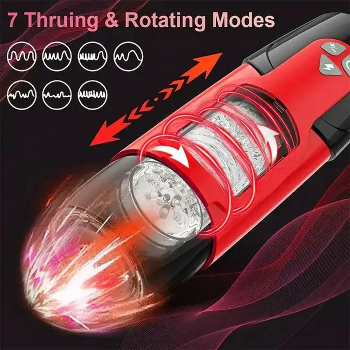 Inyarose Male Sex Toys Automatic Vacuum Masturbation Cup