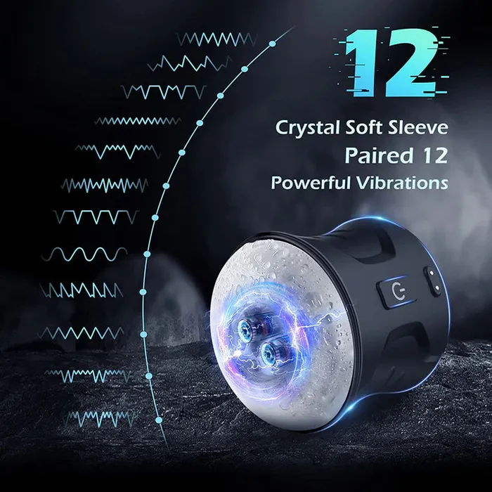 xbelo Male Sex Toys Waterproof Crystal Ribbed Strokers Pocket Pussy Vagina Male Masturbator Cup