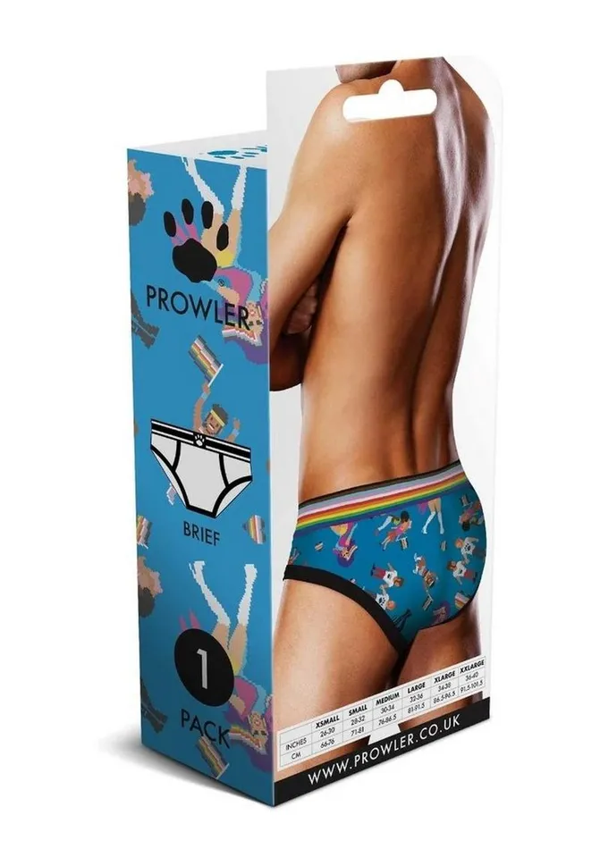 Prowler Pixel Art Gay Pride Collection Brief Prowler Female Sex Toys