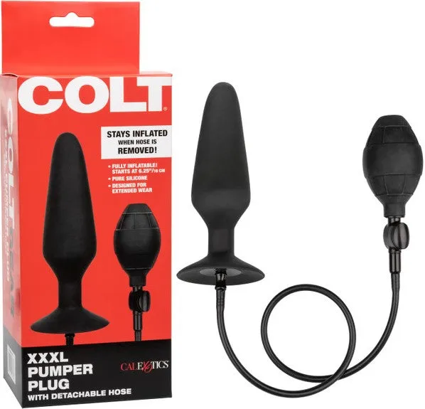 XXXL Pumper Plug With Detachable Hose California Exotic Novelties Male Sex Toys
